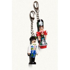 Matyó baba kulcstartó - Hungarian Souvenir